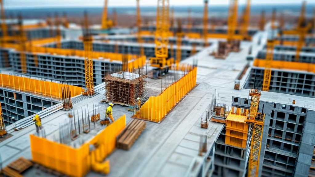 Construction cost analytics dashboard multiple metrics